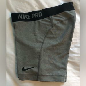 Gray Nike Pros